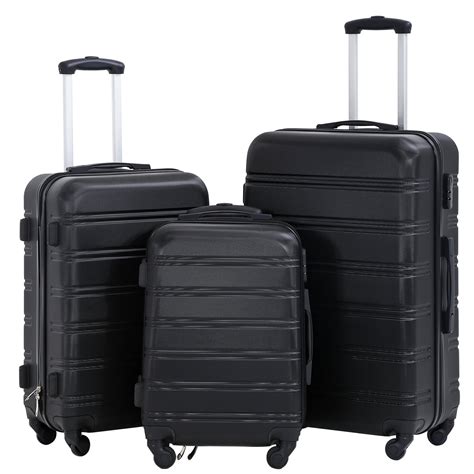 hard case luggage set.